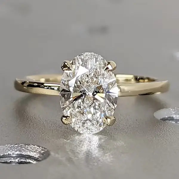 Do Moissanite Engagement Rings Look Cheap?