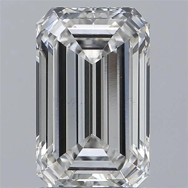 1.56ct Emerald Lab Grown Diamond (Colour G, Clarity VS1, IGI Certified)