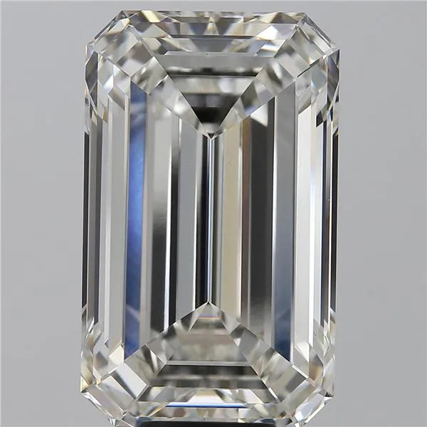 11.32ct Emerald Lab Grown Diamond (Colour H, Clarity VVS2, IGI Certified)