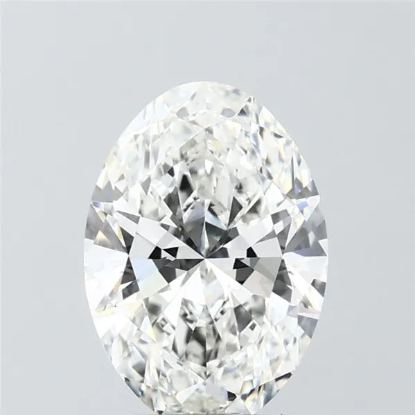 2.00ct Oval Lab Grown Diamond (Colour G, Clarity VVS2, IGI Certified)