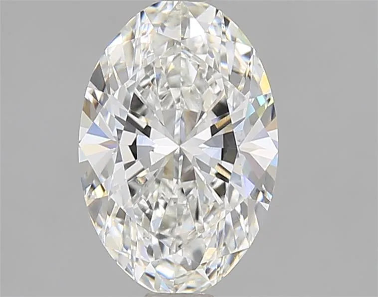 2.08ct Oval Lab Grown Diamond (Colour F, Clarity VS1, IGI Certified)