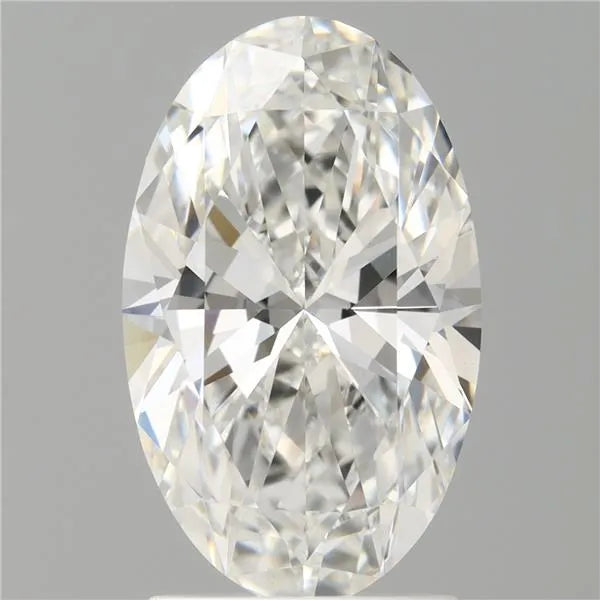 2.09ct Oval Lab Grown Diamond (Colour F, Clarity VVS2, IGI Certified)