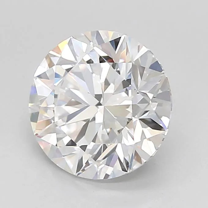 2.16ct Round Lab Grown Diamond (Colour D, Clarity VVS1, Cut ID, IGI Certified)