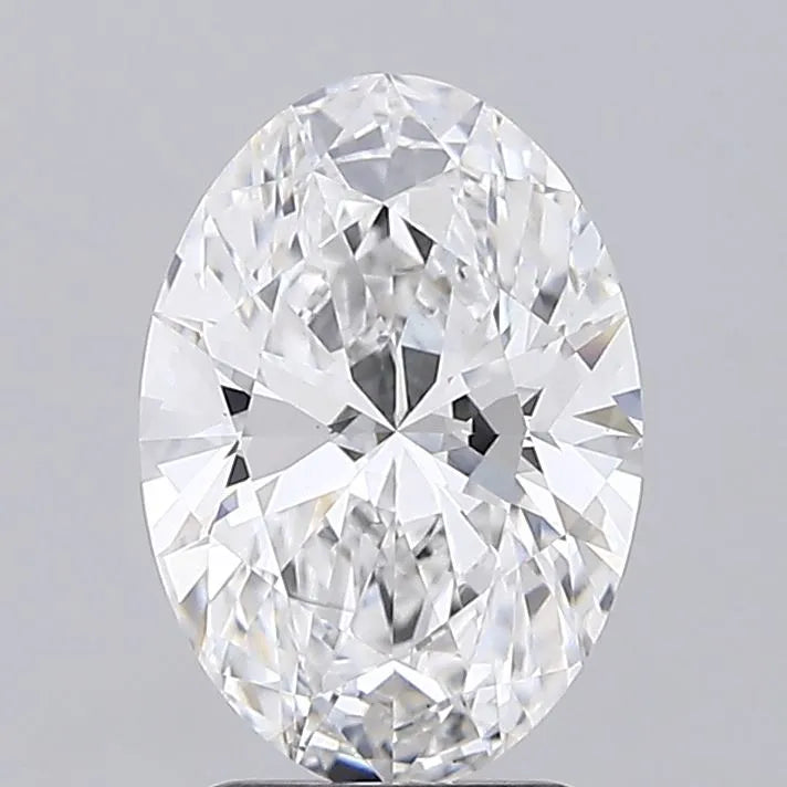 2.19ct Oval Lab Grown Diamond (Colour E, Clarity VS1, IGI Certified)