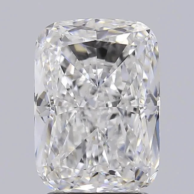 2.47ct Cushion modified Lab Grown Diamond (Colour E, Clarity VVS1, IGI Certified)