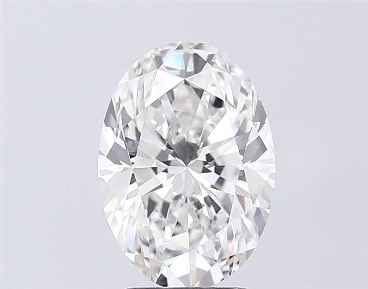 3.00ct Oval Lab Grown Diamond (Colour D, Clarity VS1, IGI Certified)