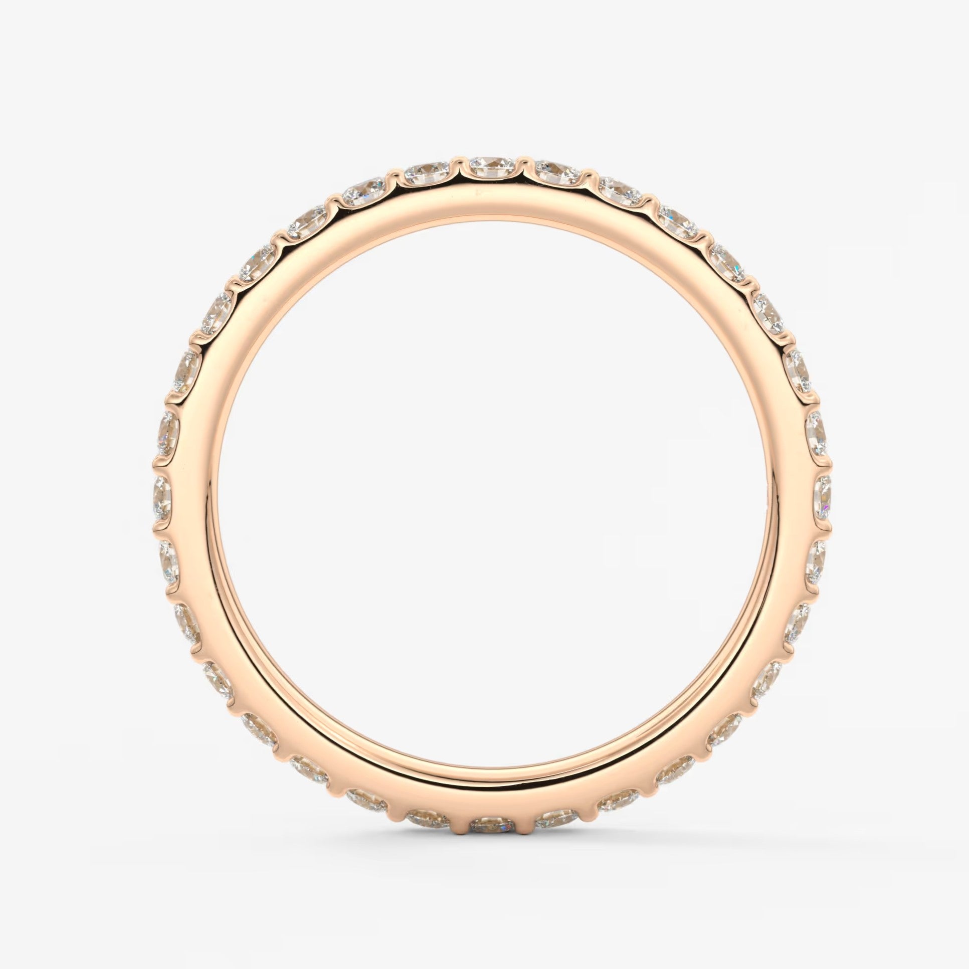 Elise classic full eternity wedding band