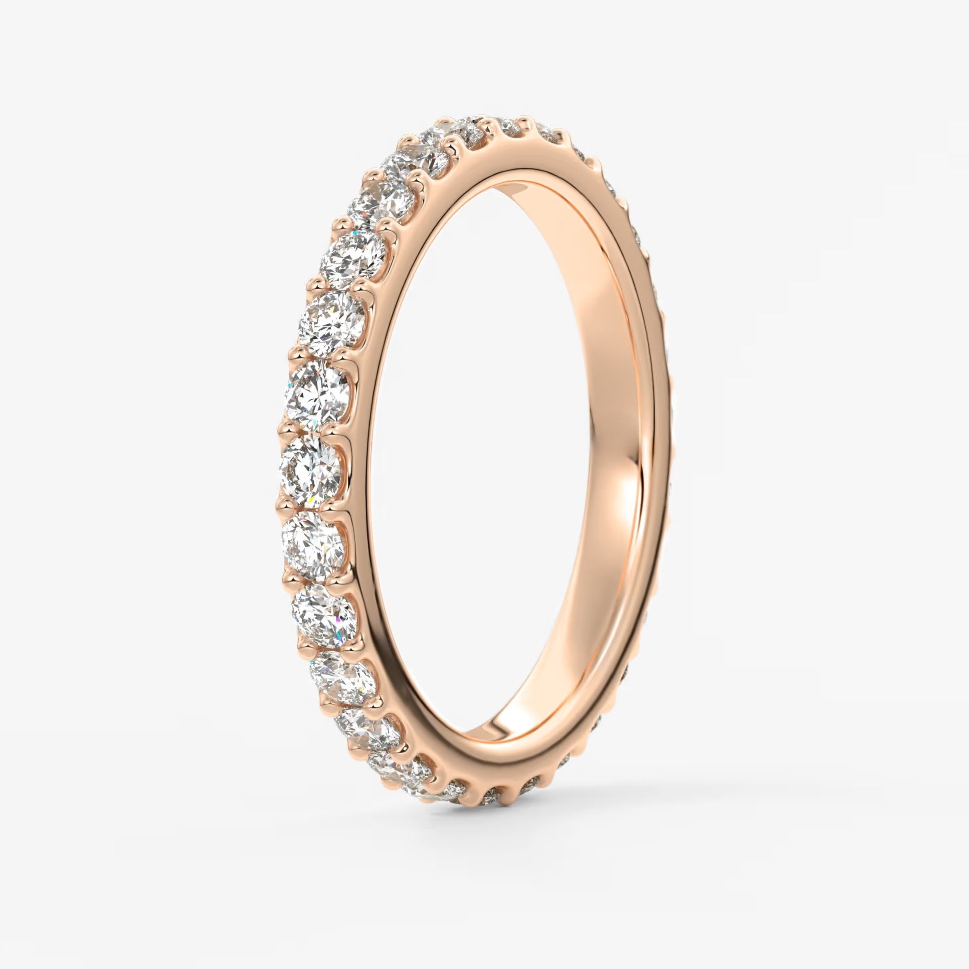 Elise classic full eternity wedding band