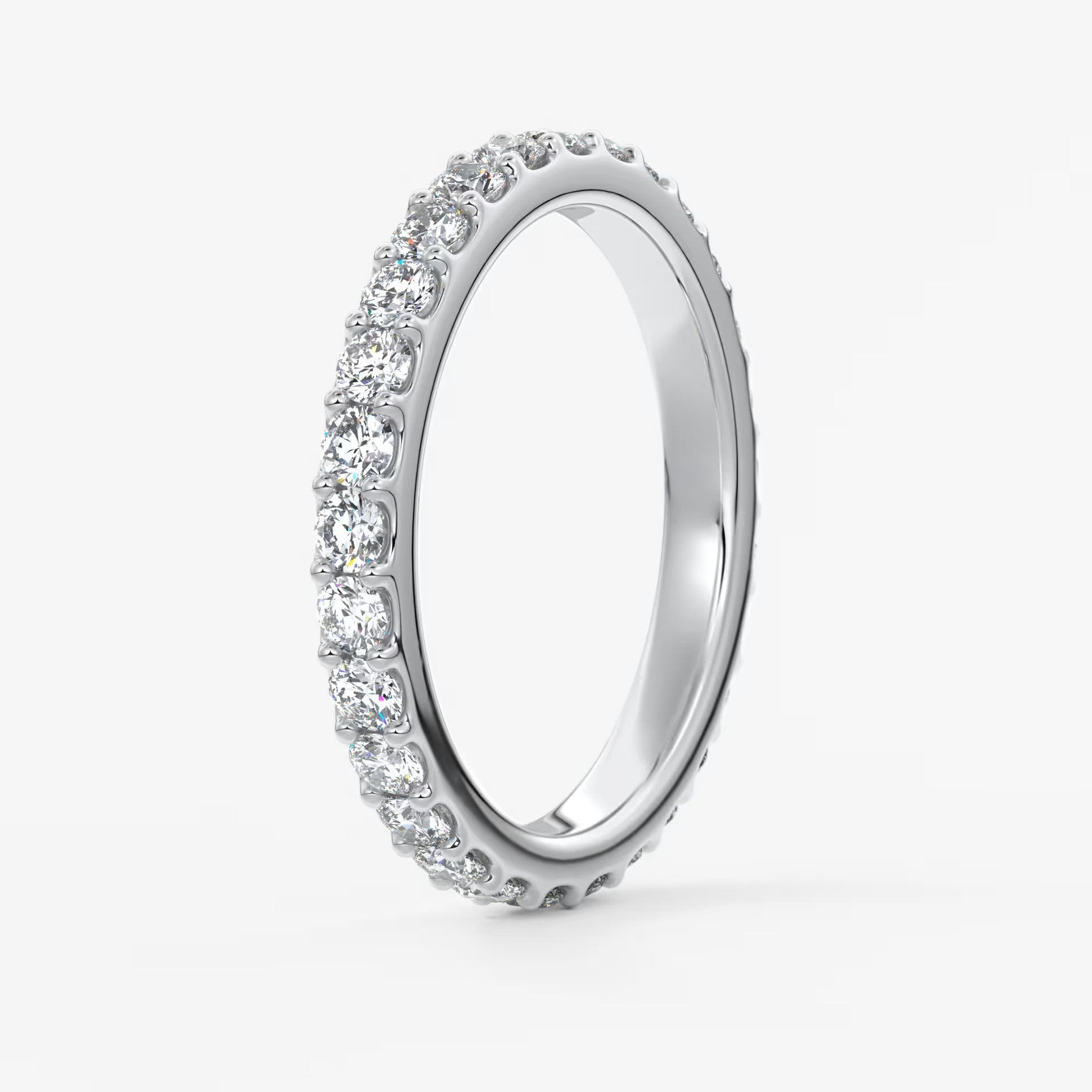 Elise classic full eternity wedding band