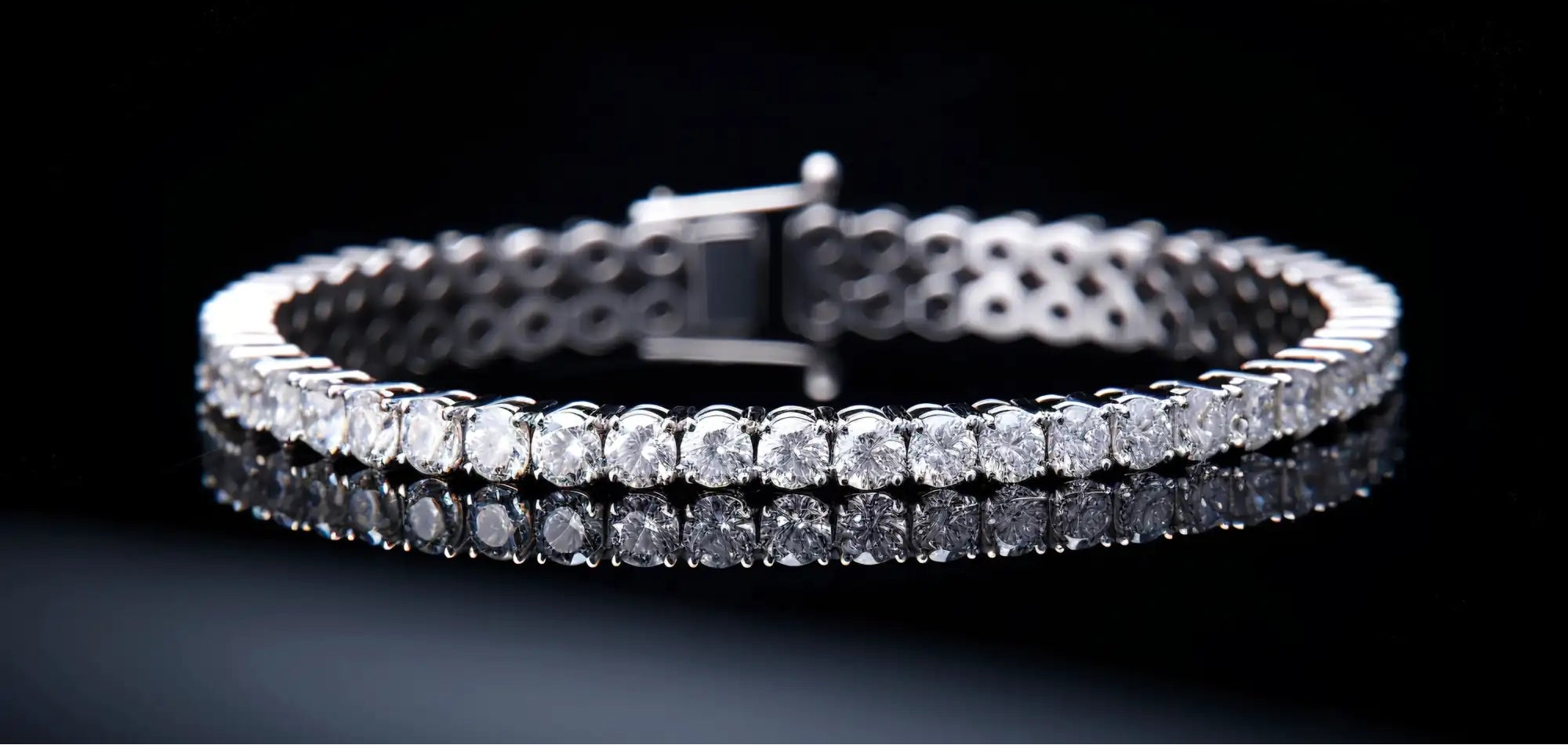 moissanite tennis bracelet