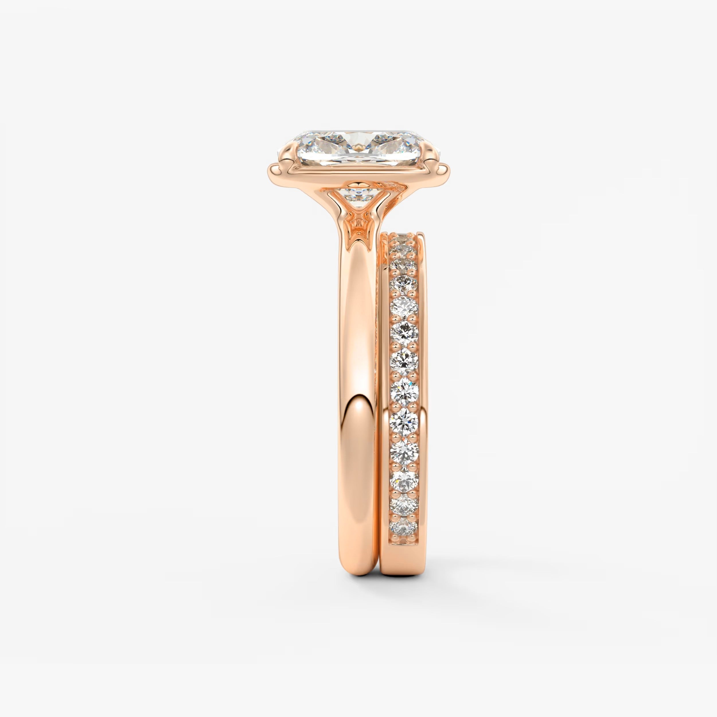 Custom made taylor cushion engagement ring – lab diamond or moissanite | australia