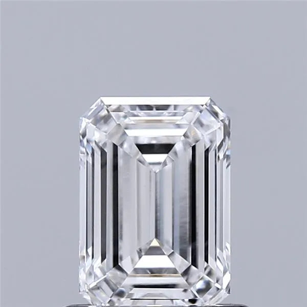 1.00ct Emerald Lab Grown Diamond (Colour D, Clarity IF, IGI Certified)