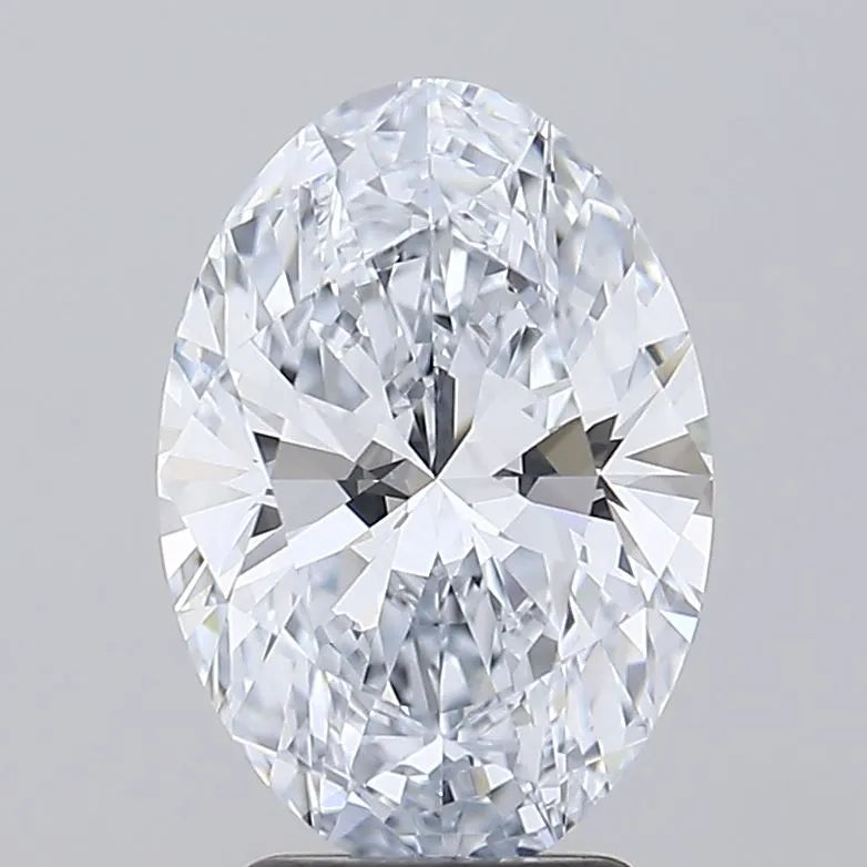 3.13ct Oval Lab Grown Diamond (Colour G, Clarity VVS1, IGI Certified)