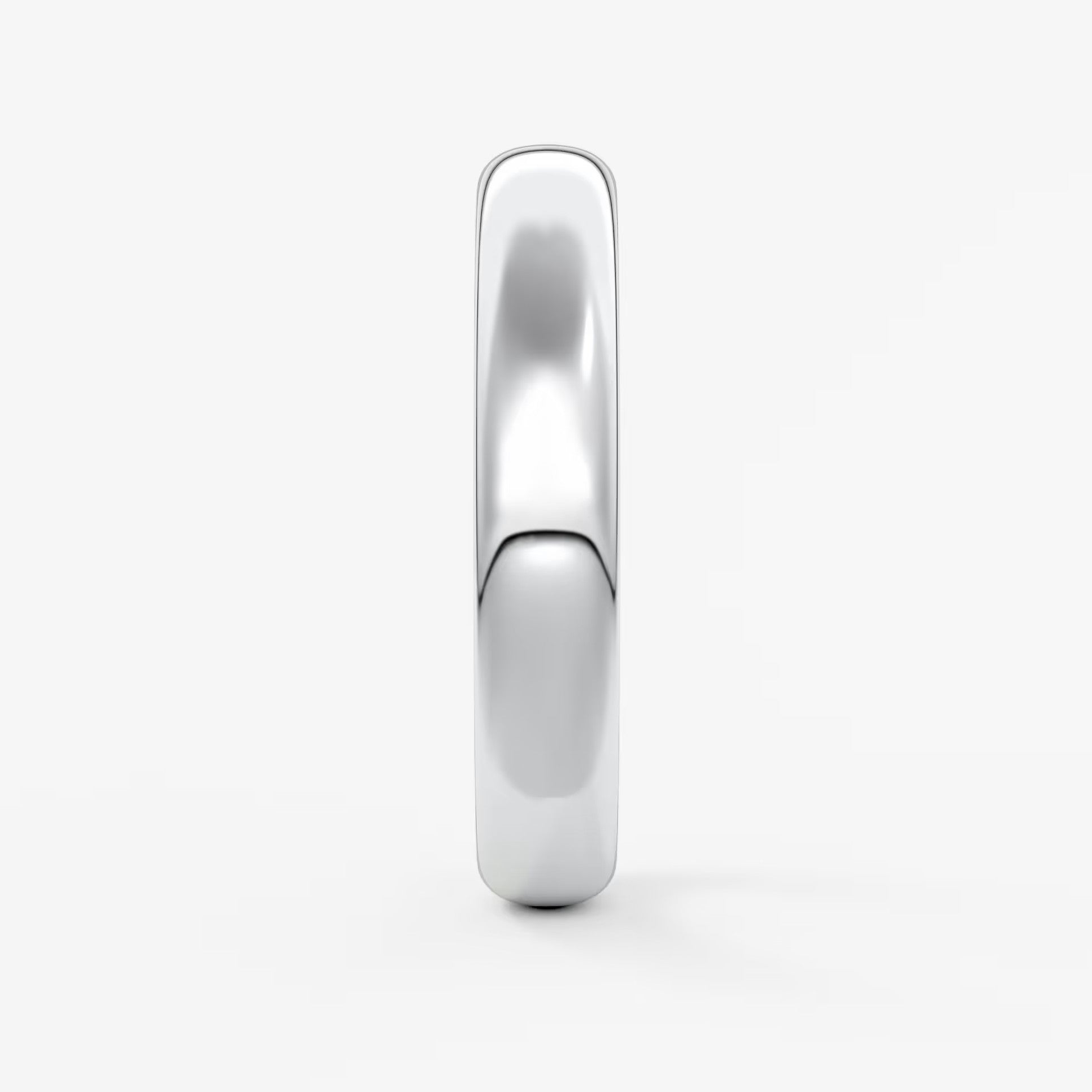 Alden round comfort-fit wedding band