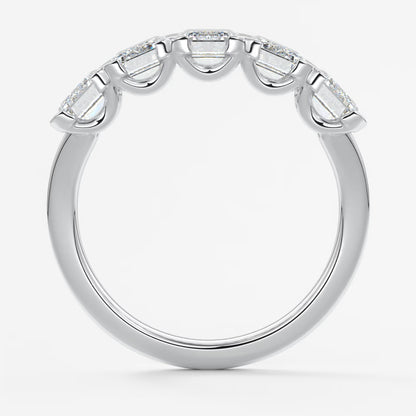 Avenor emerald five-stone engagement ring