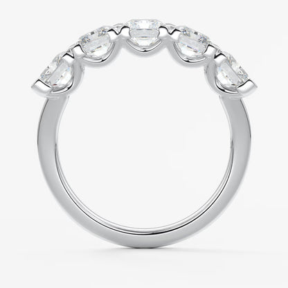 Avenor radiant five-stone engagement ring