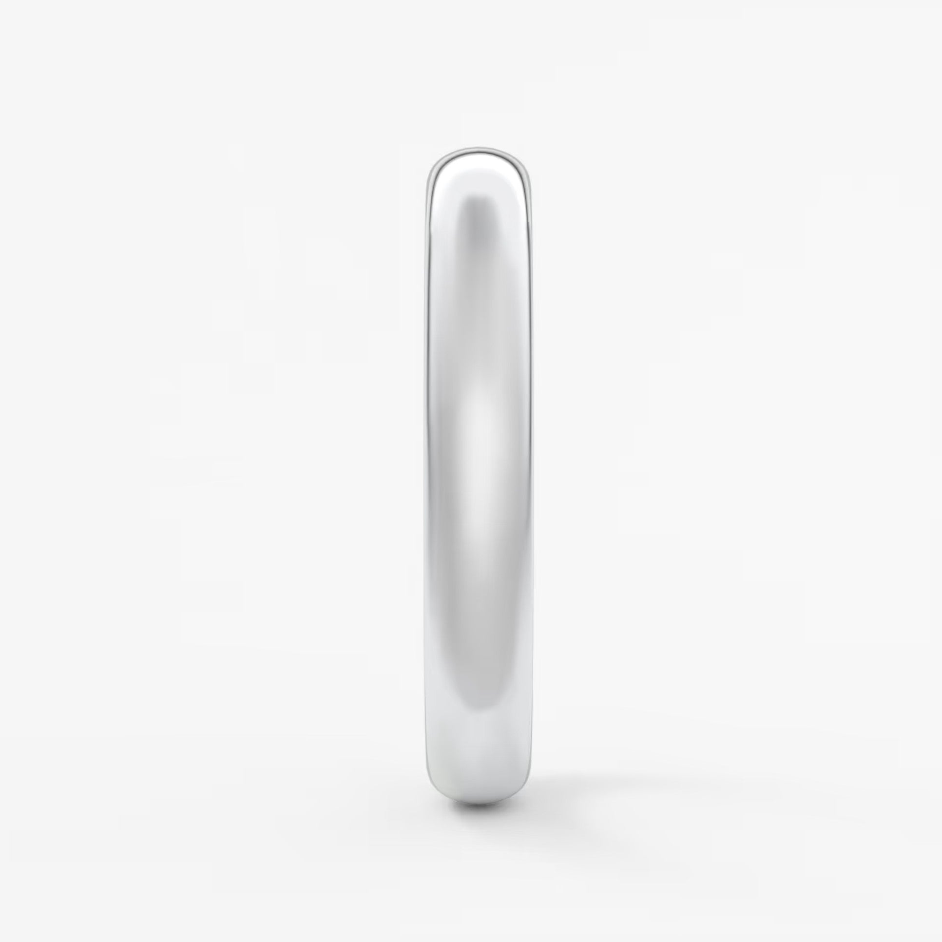 Classic round comfort-fit wedding band