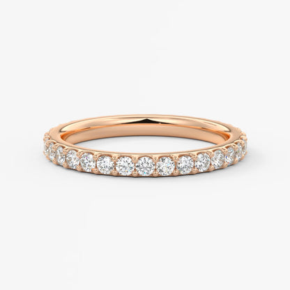 Elise classic full eternity wedding band