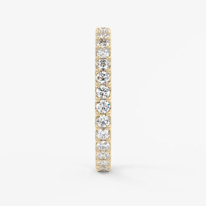 Elise classic full eternity wedding band