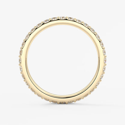 Elise classic full eternity wedding band