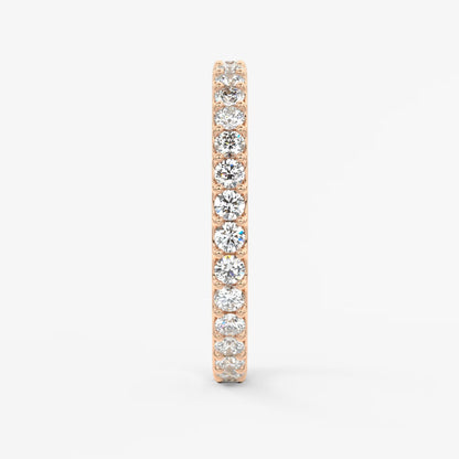 Elise classic full eternity wedding band