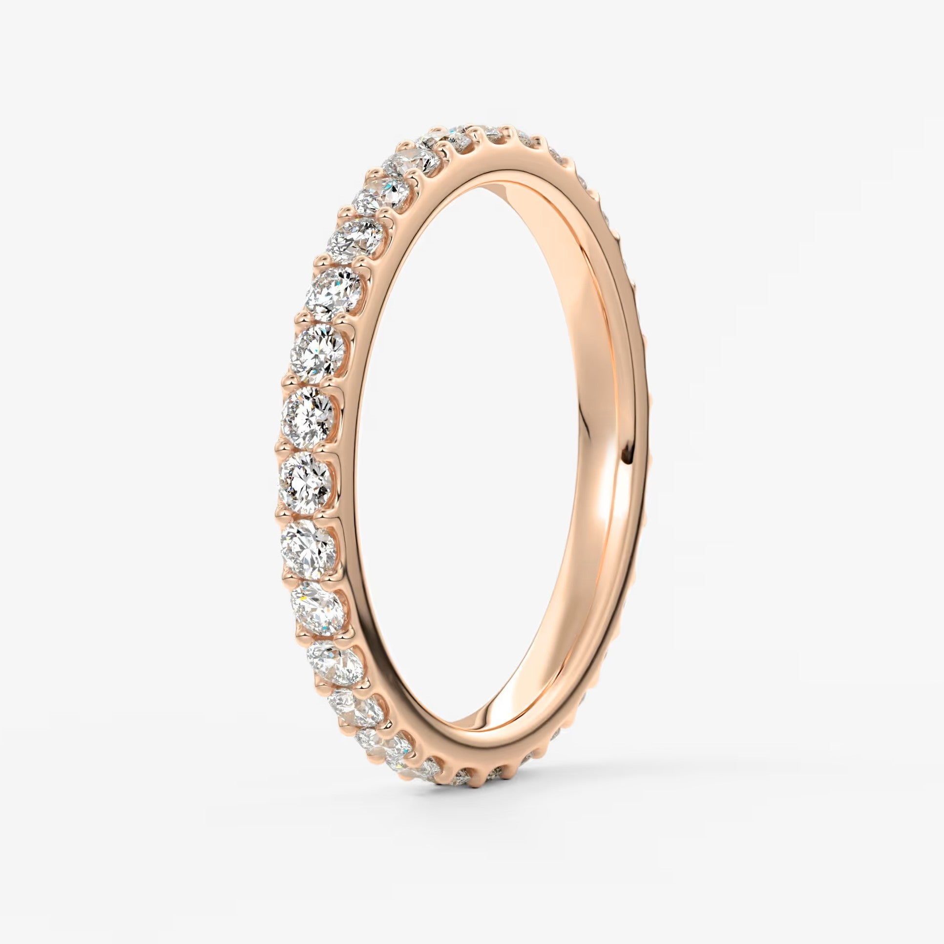 Elise classic full eternity wedding band