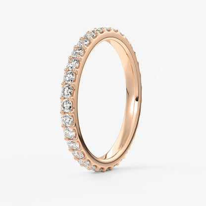 Elise classic full eternity wedding band