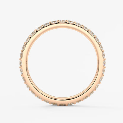 Elise classic full eternity wedding band