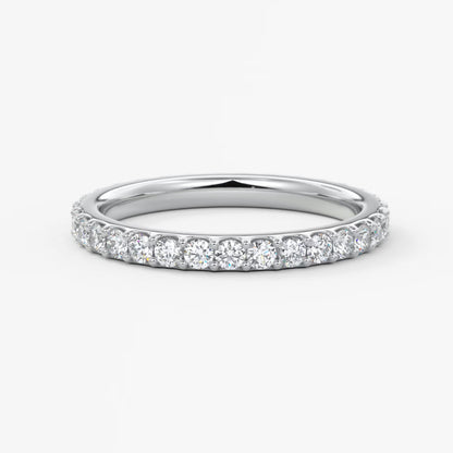 Elise classic full eternity wedding band