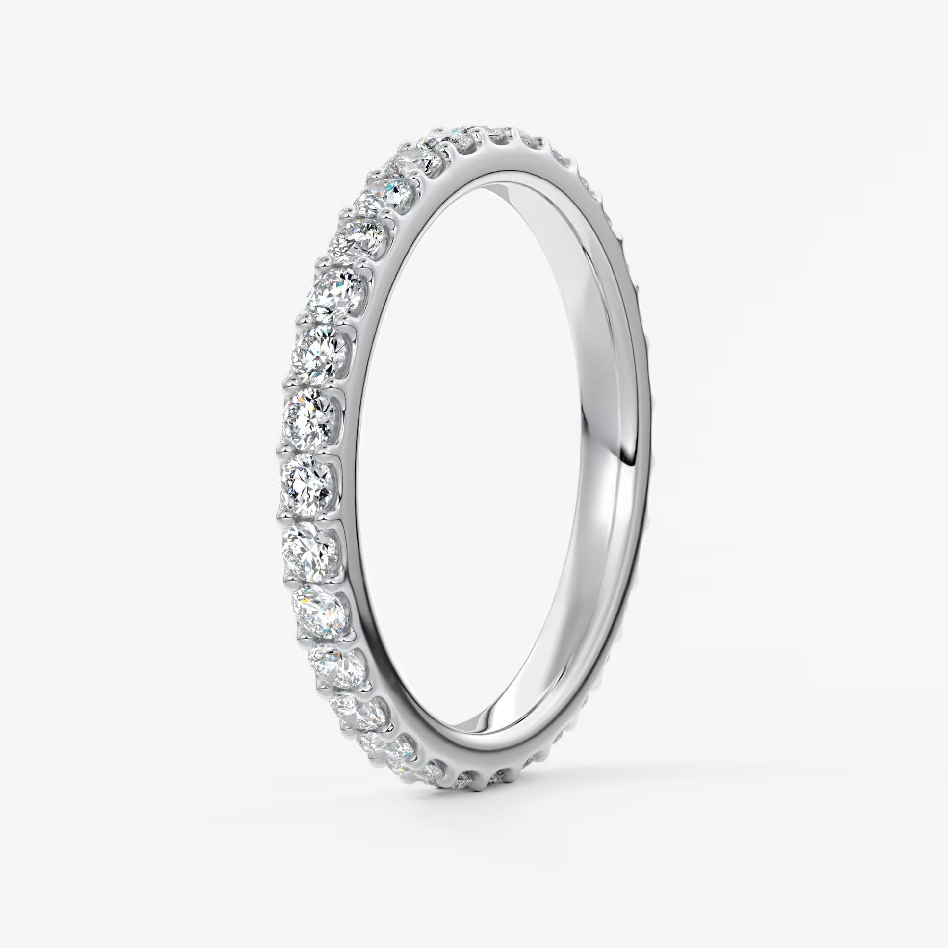 Elise classic full eternity wedding band