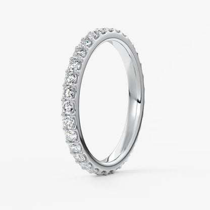 Elise classic full eternity wedding band