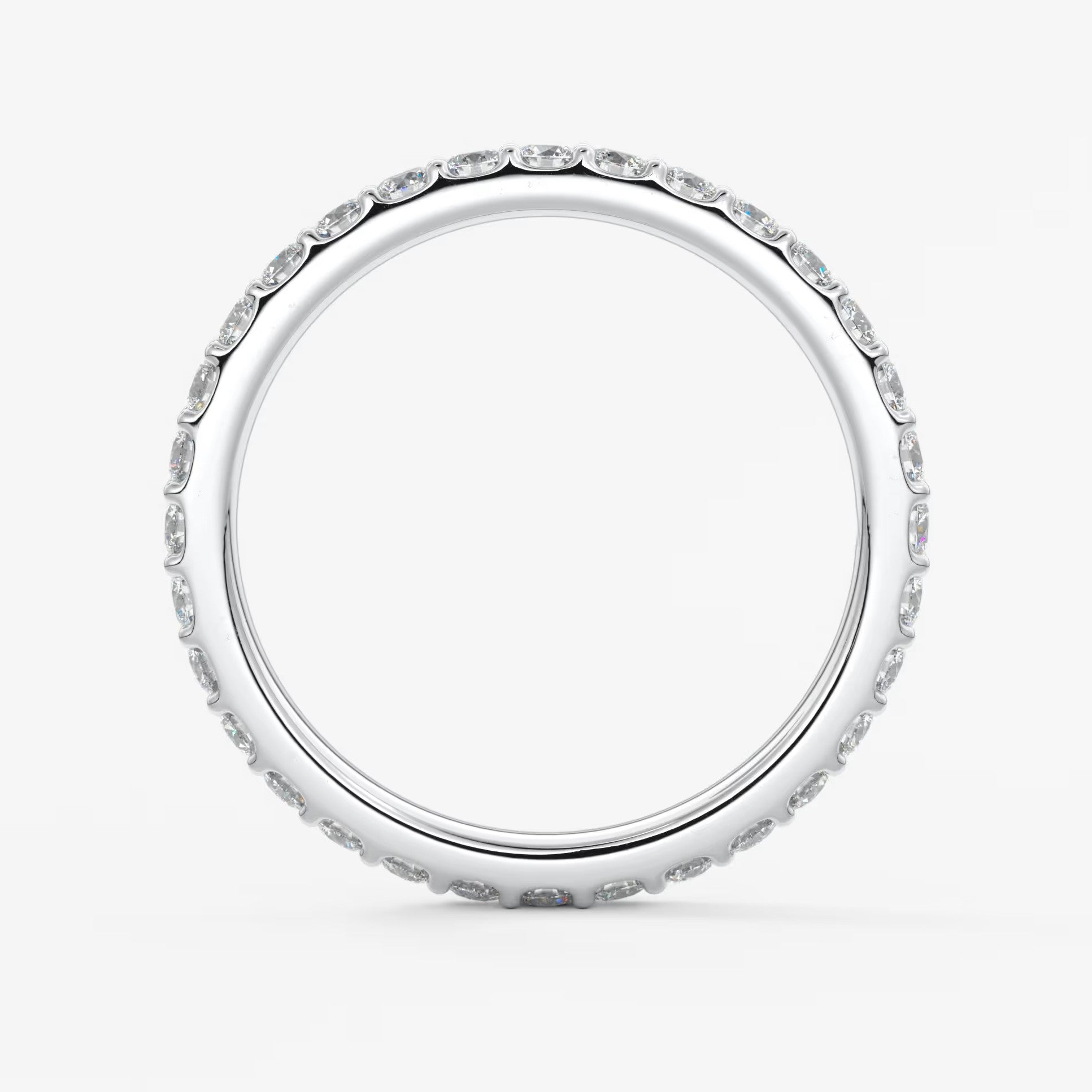 Elise classic full eternity wedding band