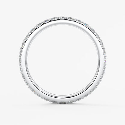 Elise classic full eternity wedding band
