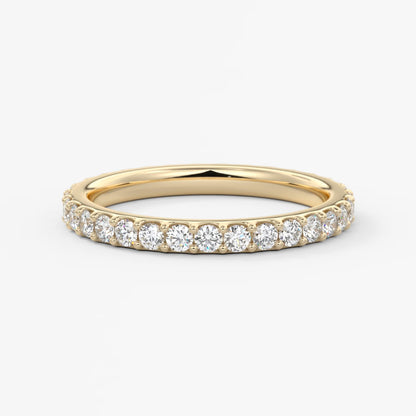 Elise classic full eternity wedding band