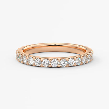 Elise classic full eternity wedding band