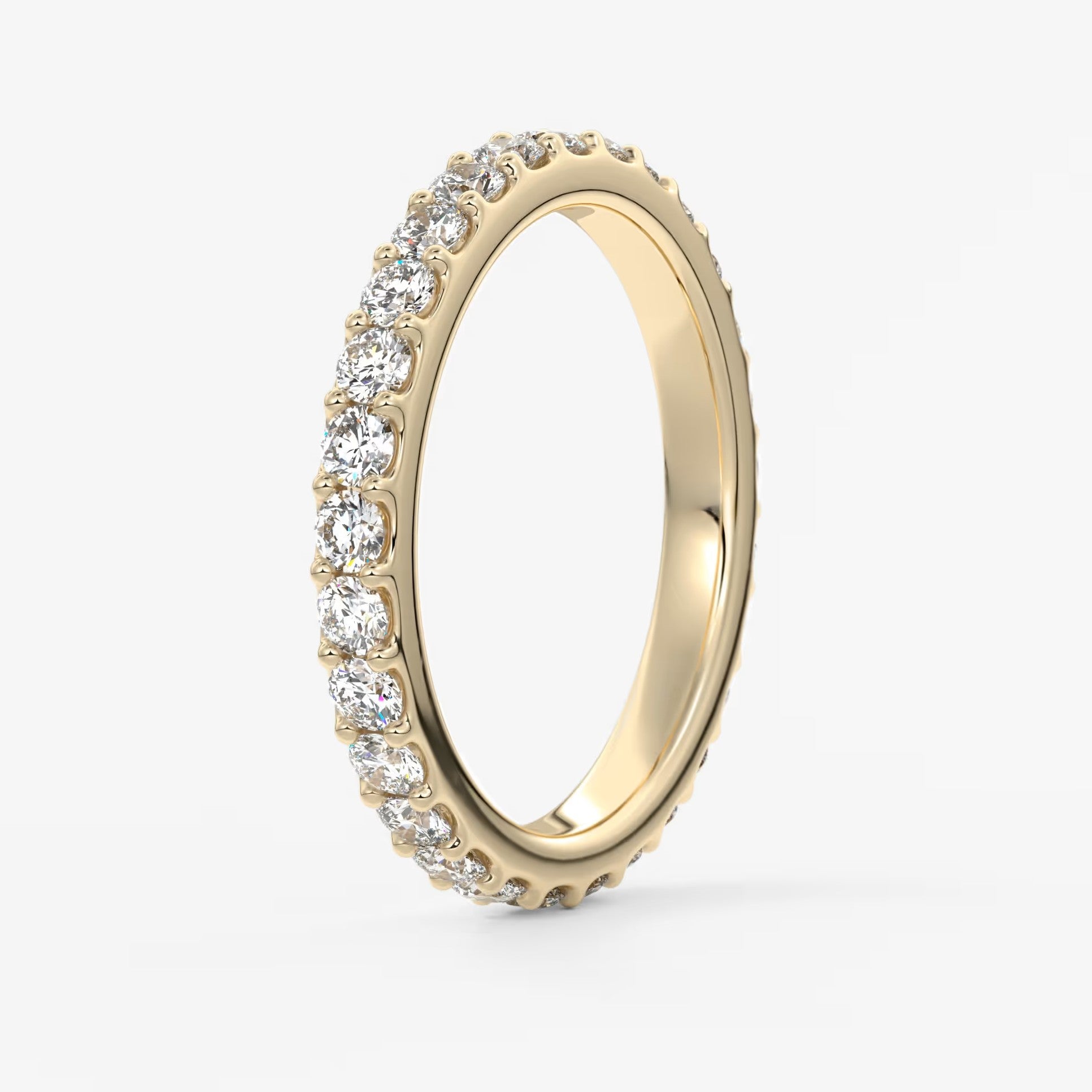 Elise classic full eternity wedding band
