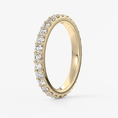Elise classic full eternity wedding band