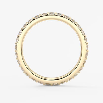 Elise classic full eternity wedding band