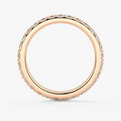 Elise classic full eternity wedding band