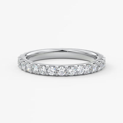 Elise classic full eternity wedding band