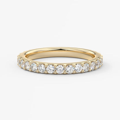 Elise classic full eternity wedding band