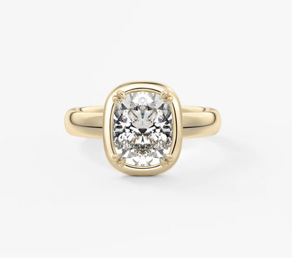 Taylor Grande Elongated Cushion Engagement Ring