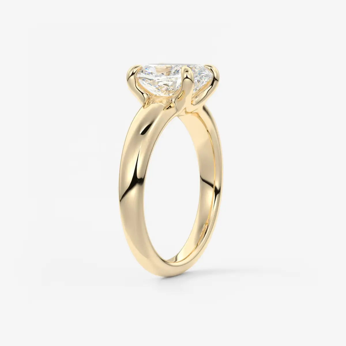 Aura Elongated Cushion Engagement Ring
