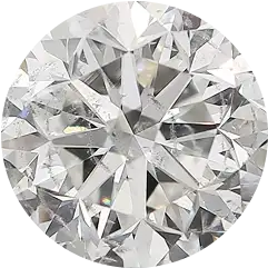 SI clarity diamond