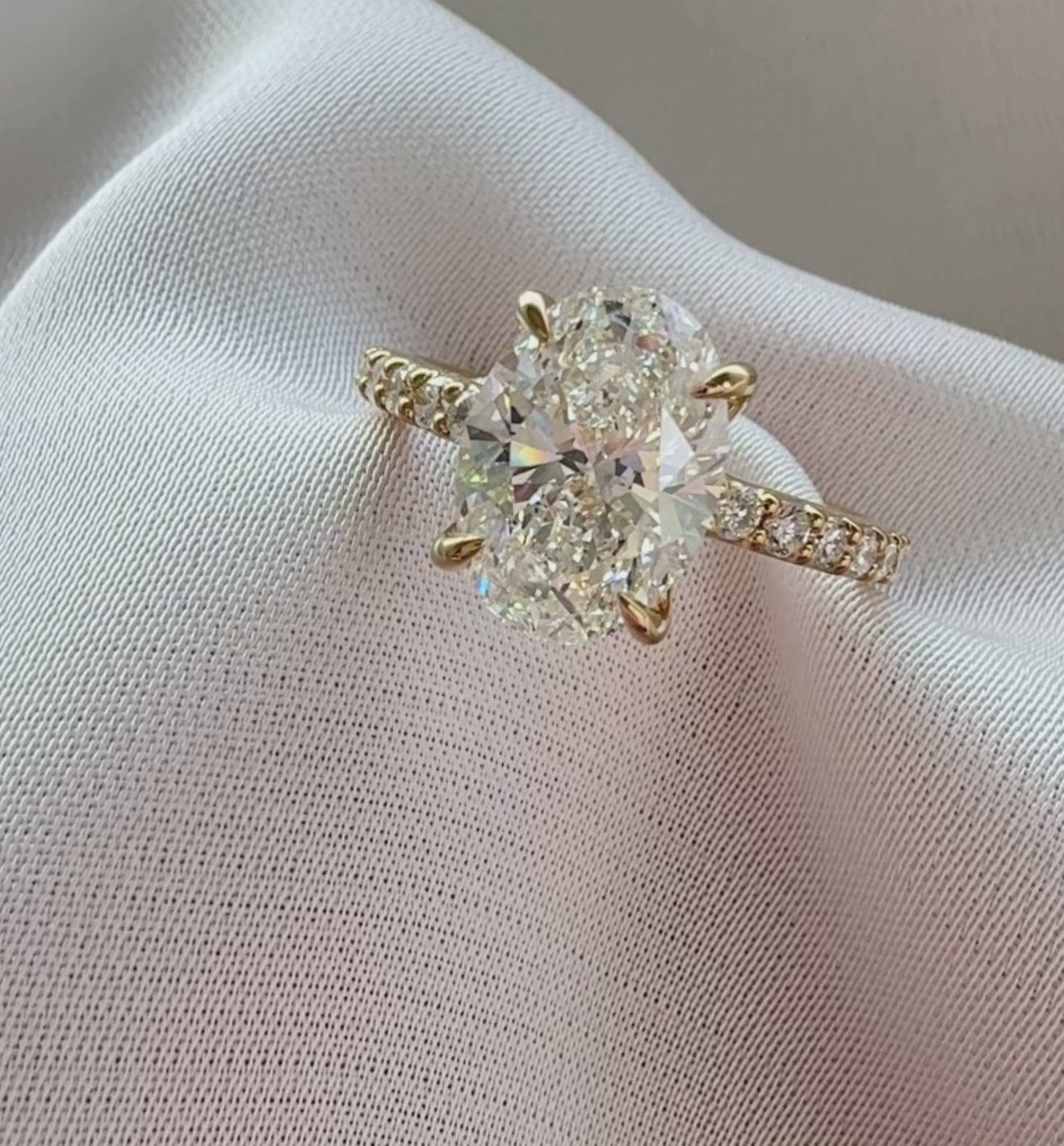 Liora Pave 18k Yellow Gold Ring