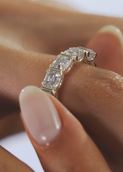 Avenor Asscher Five-Stone Engagement Ring