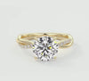 Mirela Round Pave Engagement Ring