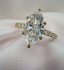 Aura Glide Marquise Pave Ring