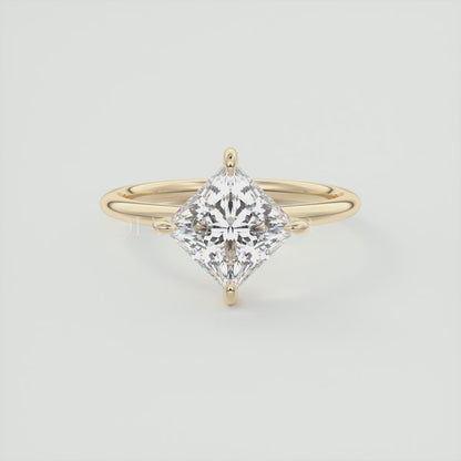 Elysian Princess Solitaire Engagement Ring