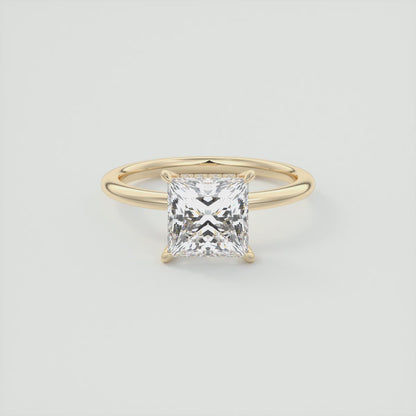 Celestia Princess Hidden Halo Engagement Ring